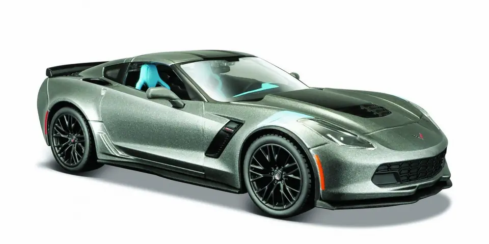 ⁨Composite model Corvette Grand Sport 2017 1:24 grey⁩ at Wasserman.eu