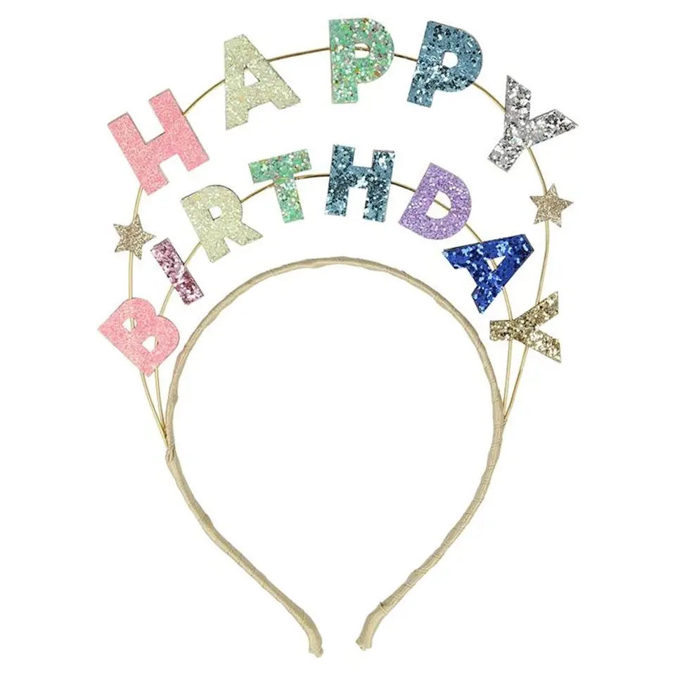 ⁨Headband Happy Birthday⁩ at Wasserman.eu