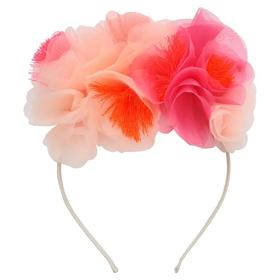 Haarband Blumenstrauß rosa im Wasserman.eu