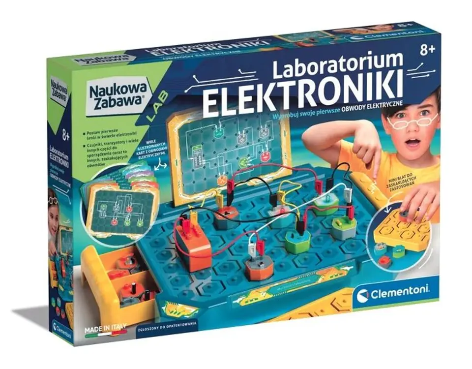 ⁨Laboratorium elektroniki Clementoni⁩ w sklepie Wasserman.eu