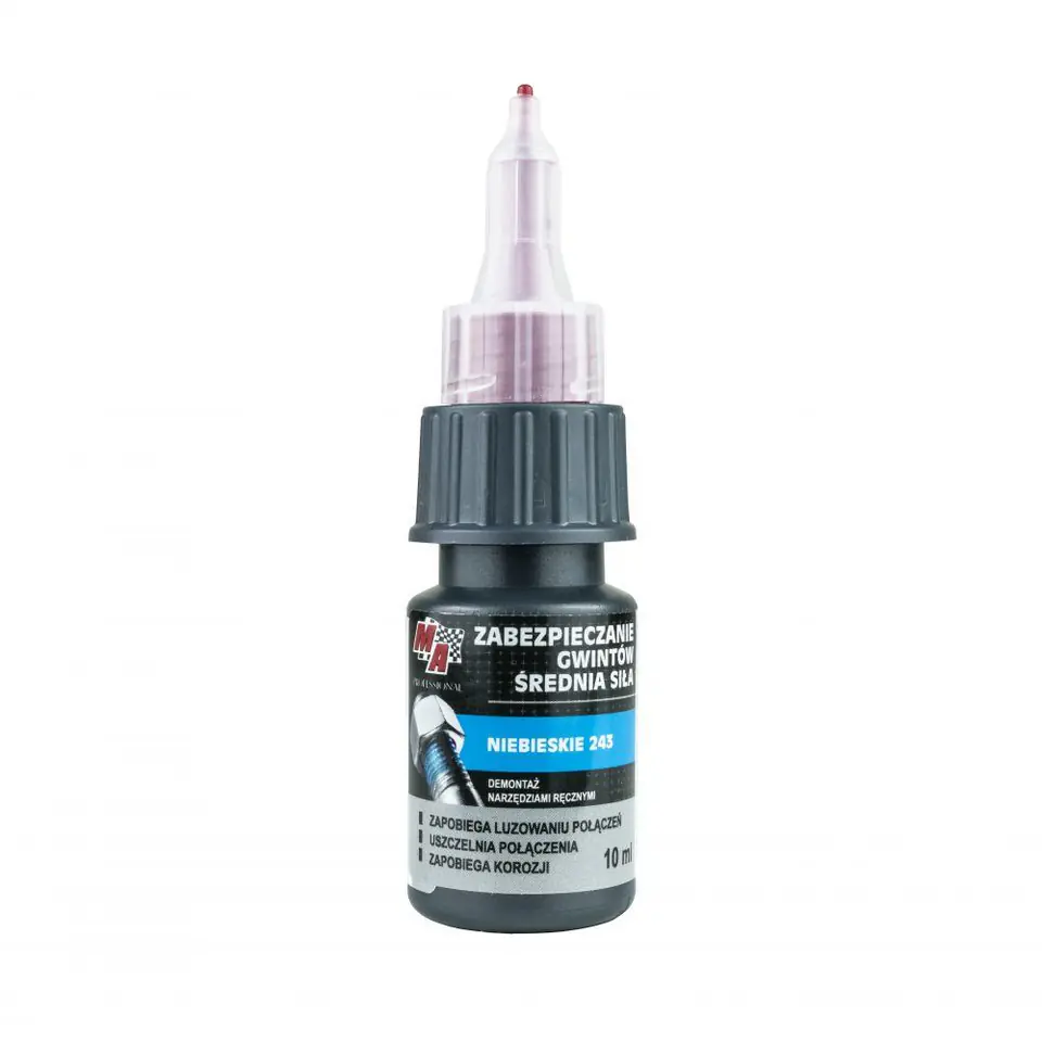 ⁨THREAD PROTECTOR BLUE 10ML MEDIUM⁩ at Wasserman.eu