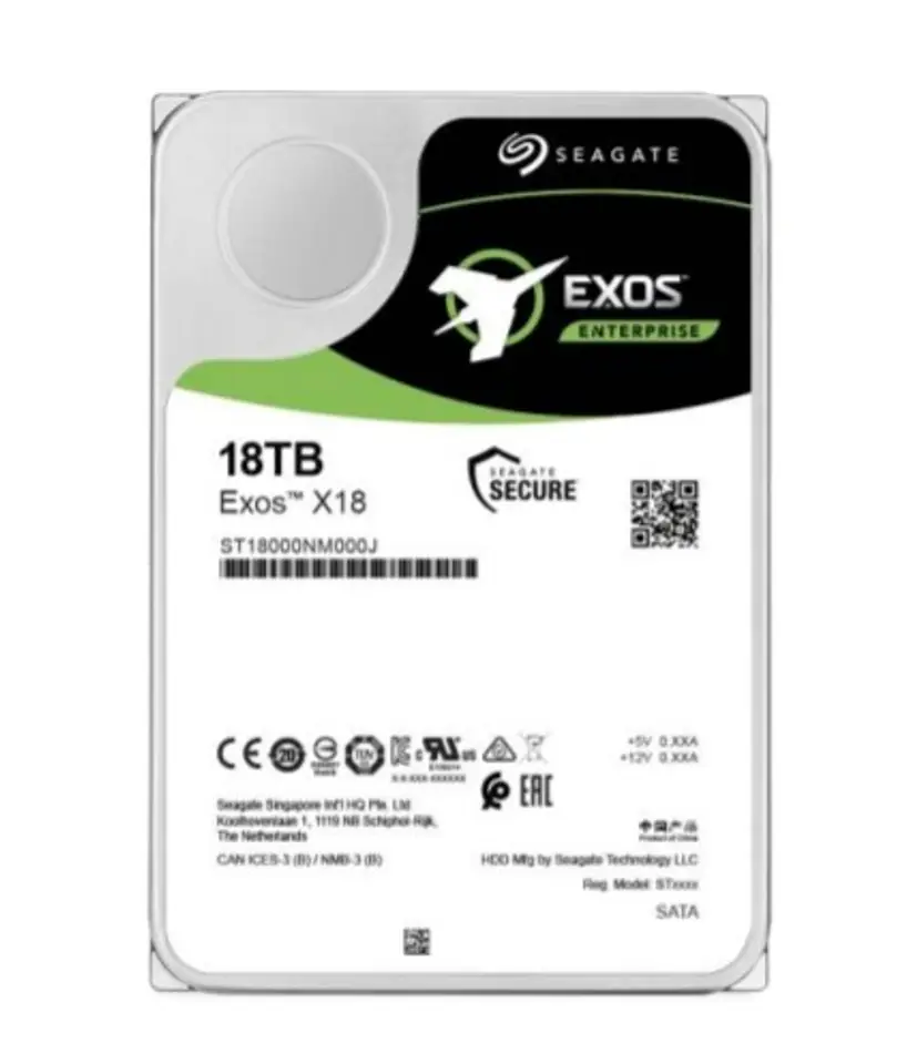 ⁨Exos X18 10TB 4Kn SATA 3.5 ST10000NM018G⁩ at Wasserman.eu