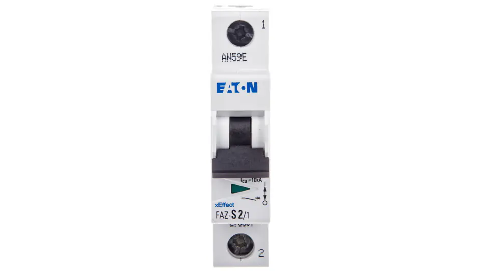 ⁨Over current circuit breaker 1P S 2A 15kA AC FAZ S2/1 278607⁩ at Wasserman.eu