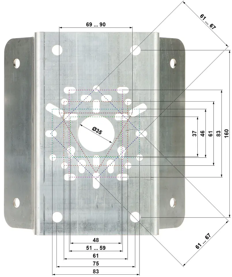 ⁨CORNER MOUNT FOR CHC-G CAMERA⁩ at Wasserman.eu