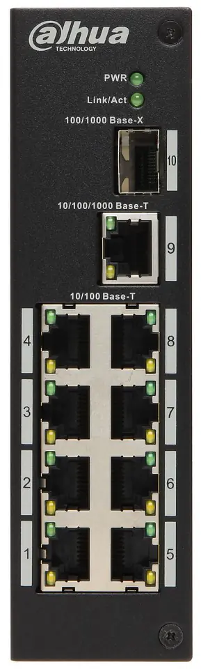 ⁨SWITCH PRZEMYSŁOWY   PFS3110-8T 8-PORTOWY SFP DAHUA⁩ w sklepie Wasserman.eu