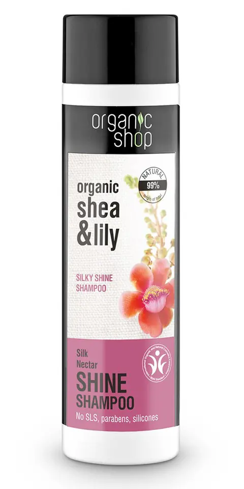 ⁨Organic Shop Shampoo for hair Silk Nectar⁩ at Wasserman.eu