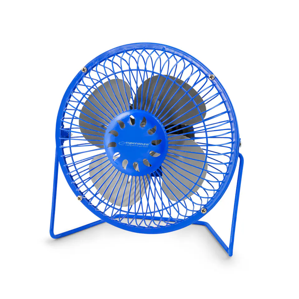 ⁨EA149B Esperanza fan 6" usb yugo blue⁩ at Wasserman.eu