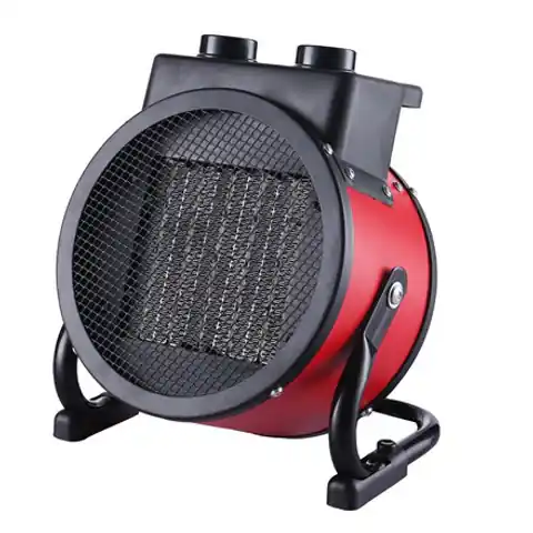 ⁨Camry Fan Heater CR 7743 Ceramic, 2400 W, Liczba poziomów mocy 2, czerwony⁩ w sklepie Wasserman.eu