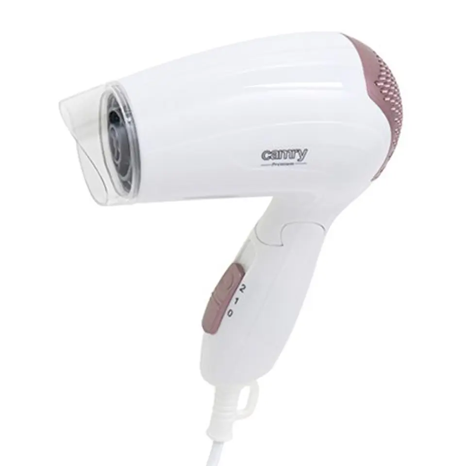 ⁨Camry Hair Dryer CR 2254	 1200 W, Number of temperature settings 1, White⁩ w sklepie Wasserman.eu