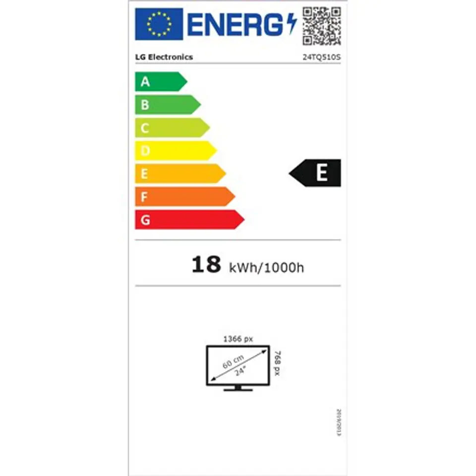 ⁨Monitor 23.6 inches 24TQ510S-PZ TV⁩ at Wasserman.eu