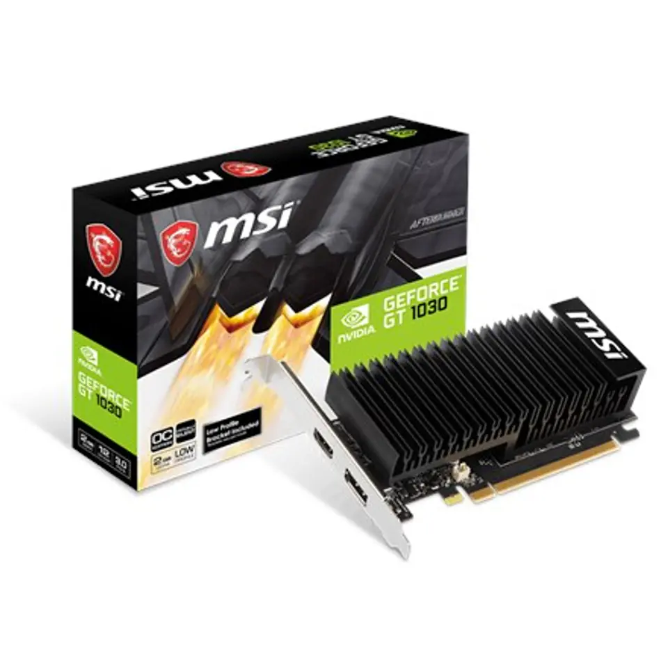 ⁨MSI GeForce GT 1030 2GHD4 LP OC⁩ at Wasserman.eu