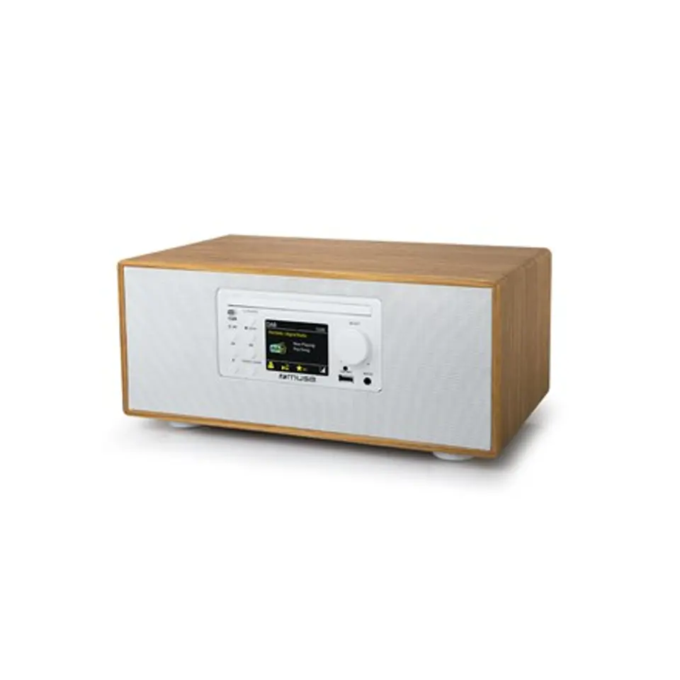 ⁨Muse CD Micro System With Bluetooth, FM/DAB+ Radio and USB port M-695DBTW 60 W, Bluetooth, CD player, AUX in⁩ at Wasserman.eu