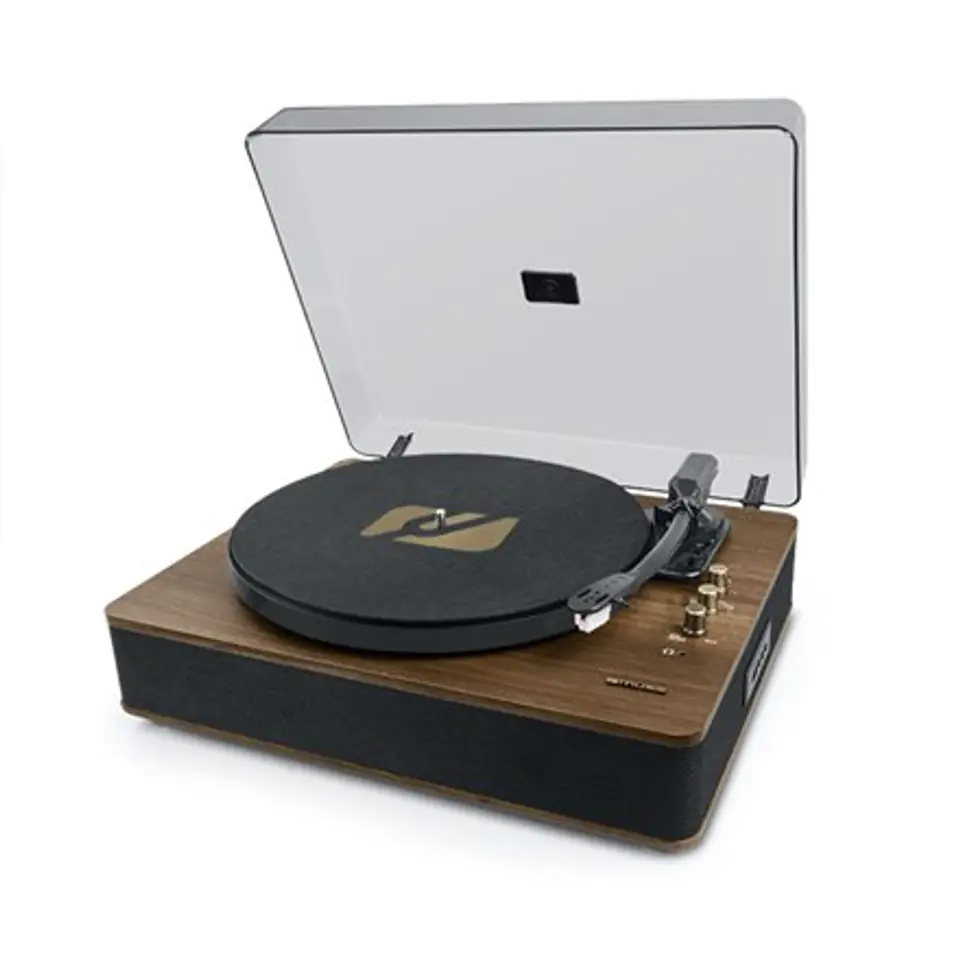 ⁨Muse Turntable Stereo System MT-106BT USB port, AUX in⁩ at Wasserman.eu
