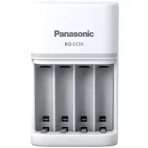 ⁨Panasonic Battery Charger ENELOOP BQ-CC55E AA/AAA, 1.5 hours⁩ at Wasserman.eu