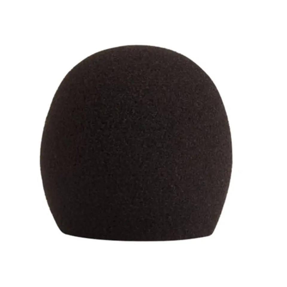 ⁨Shure Windscreen for All Shure Ball Type Microphones SH A58WS-BLK Black⁩ at Wasserman.eu