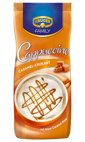 ⁨Kruger Cappuccino Caramel-Krokant  500 g⁩ w sklepie Wasserman.eu