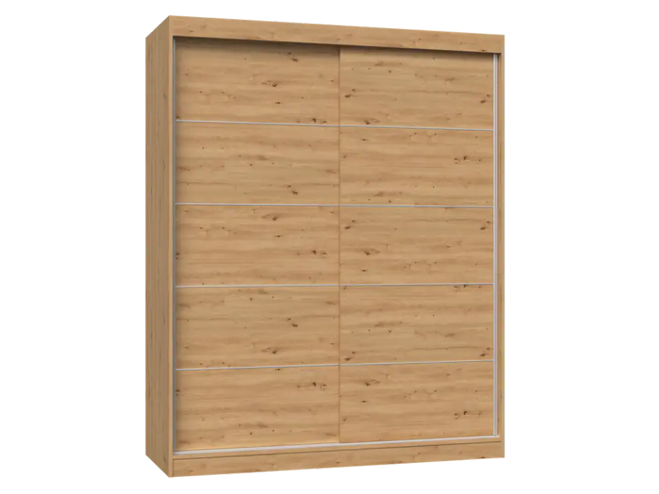 ⁨IGA 160 CABINET - ARTISAN OAK WITH MUNTIN BARS⁩ at Wasserman.eu