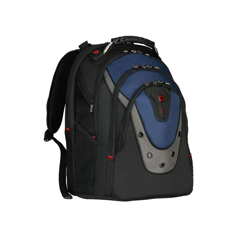 ⁨WENGER BACKPACK IBEX 17" BLACK / BLUE WRT_600638⁩ at Wasserman.eu