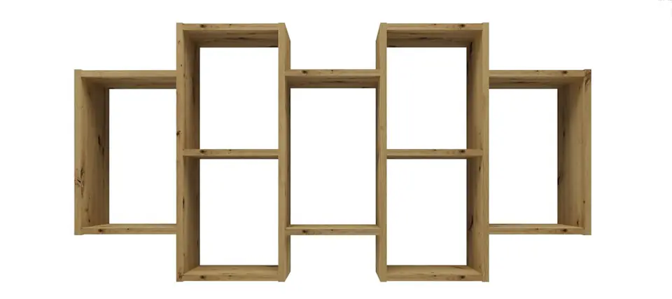 Topeshop BILBAO 7.0 ARTISAN shelve Floating shelf Wall mounted Particle board White at Wasserman.eu