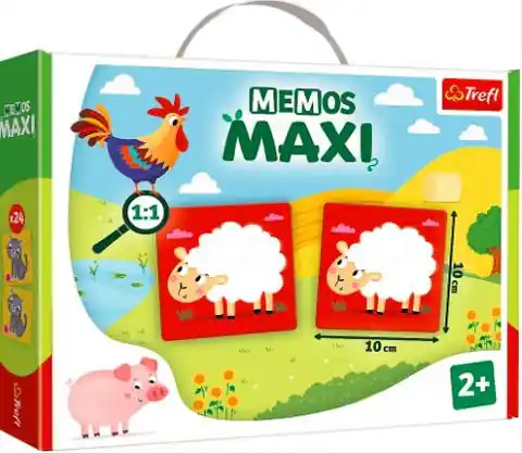 ⁨Gra Memos Maxi Zwierzęta na farmie⁩ w sklepie Wasserman.eu