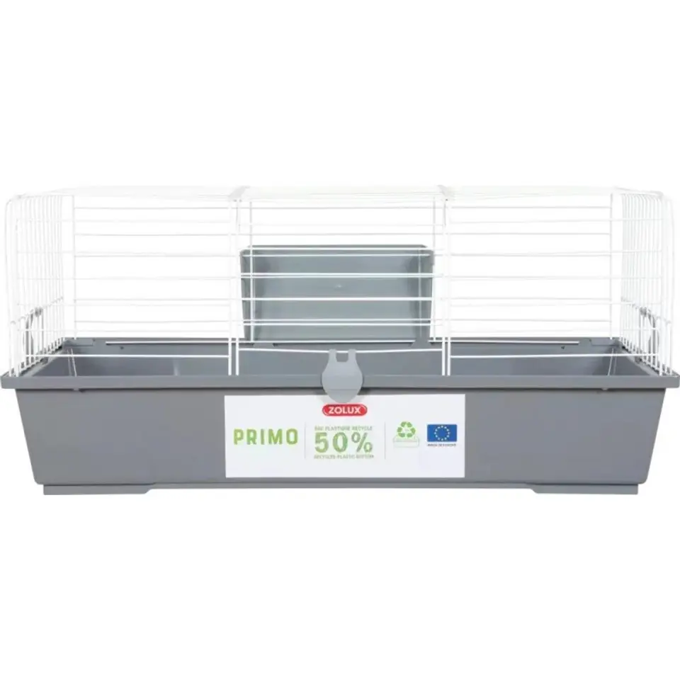 ⁨ZOLUX Primo 80 cm - rodent cage - white and grey⁩ at Wasserman.eu