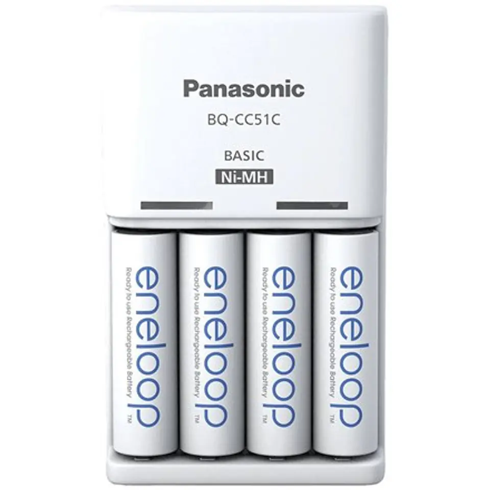 ⁨Panasonic Ładowarka do akumulatorów ENELOOP K-KJ51MCD40E AA/AAA, 10 godz.⁩ w sklepie Wasserman.eu