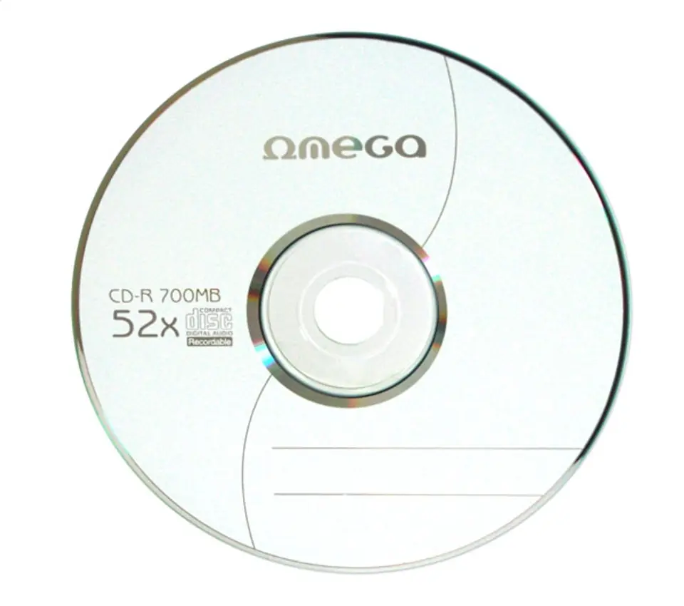 ⁨OMEGA CD-R 700MB 52X KOPERTA*10 [56996]⁩ w sklepie Wasserman.eu