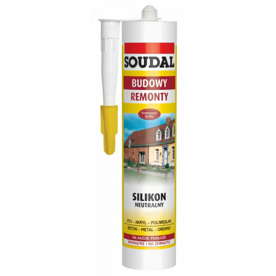 ⁨SILIKON NEUTRALNY BEZBARWNY 280ML⁩ w sklepie Wasserman.eu
