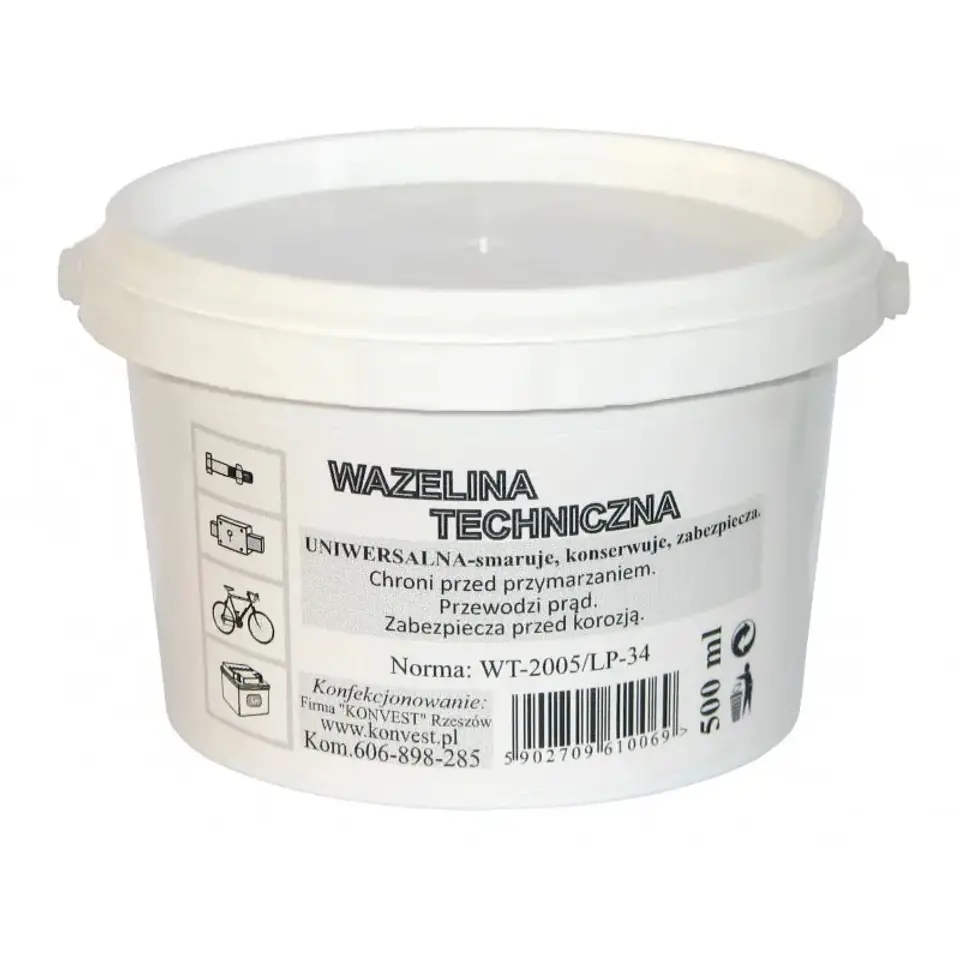 ⁨WAZELINA TECHNICZNA 0,5L⁩ w sklepie Wasserman.eu