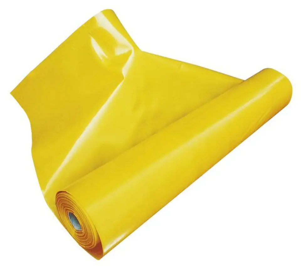 ⁨FOLIA PAROIZOLACYJNA 2*50*0,2MM ZÓŁTY  NO NAME⁩ w sklepie Wasserman.eu