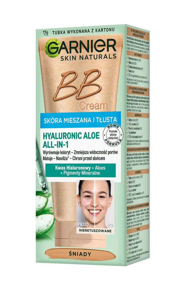 ⁨GAR GSN BB OIL FREE Hyaluronic Aloe Swarthy Cream⁩ at Wasserman.eu