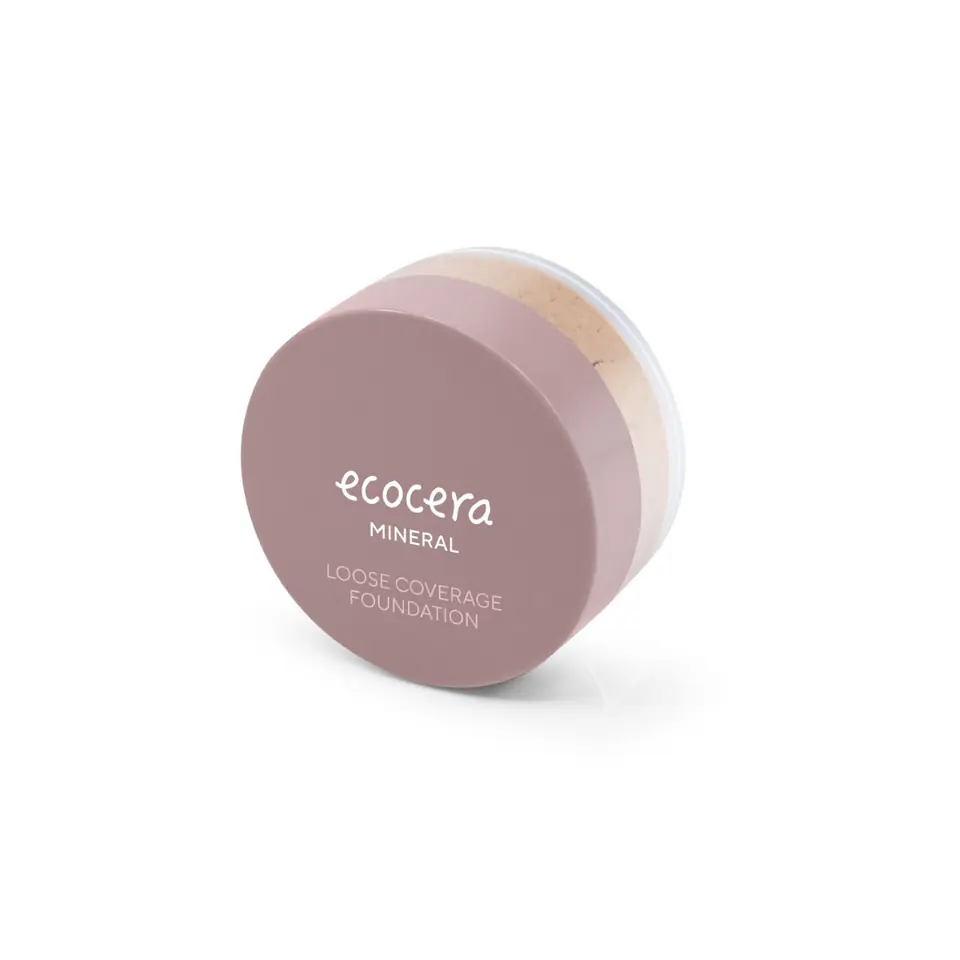 ⁨ECOCERA Loose Mineral foundation W1 LISBONA (warm shade) 4g⁩ at Wasserman.eu