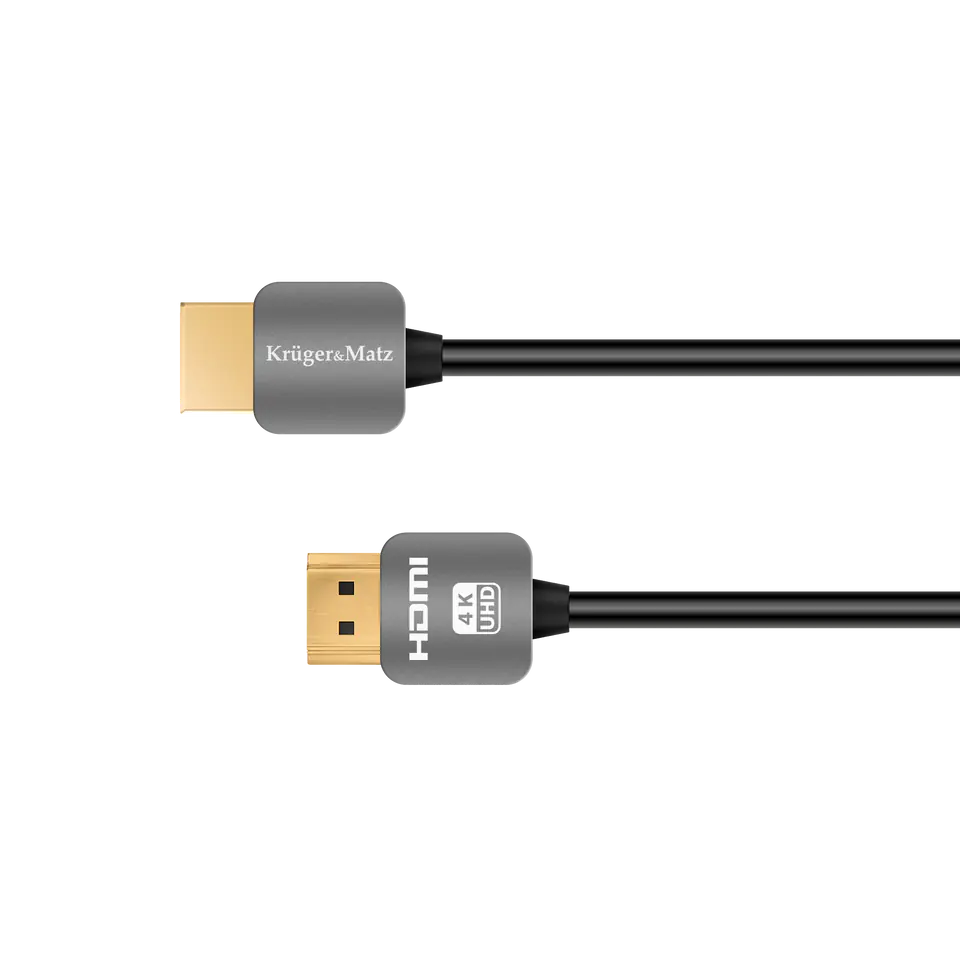 ⁨HDMI - HDMI plug-to-plug cable (A-A) 3.0m Kruger&Matz 4K⁩ at Wasserman.eu