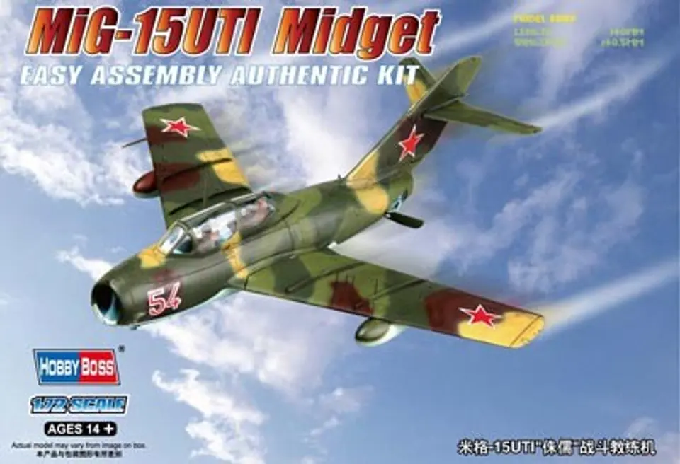 ⁨Model plastikowy MiG-15UTI Midget⁩ w sklepie Wasserman.eu