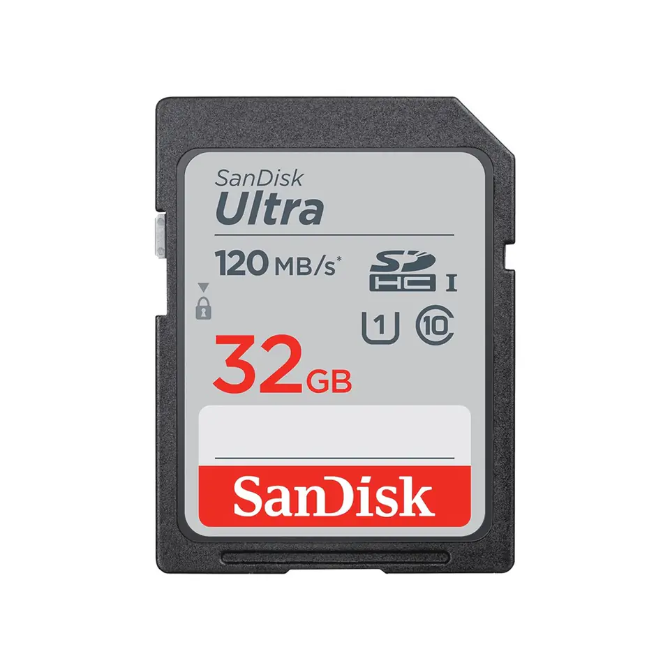 ⁨SanDisk Ultra memory card 32 GB SDHC Class 10⁩ at Wasserman.eu