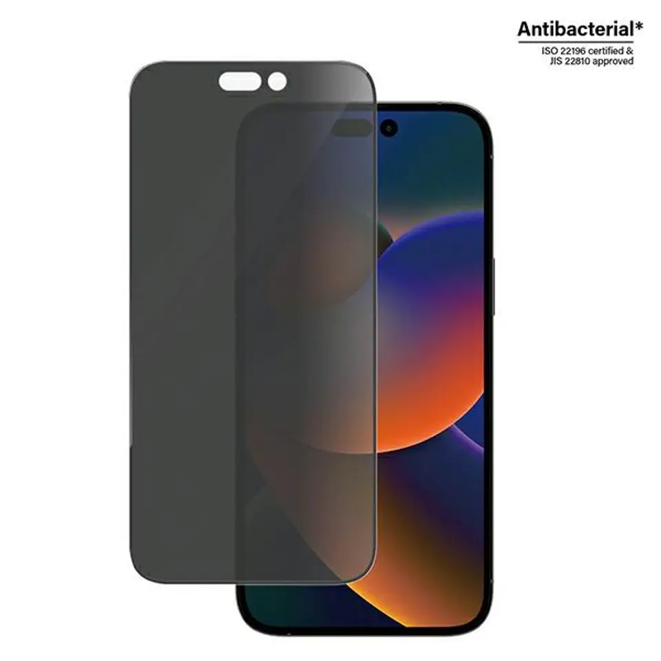 ⁨PanzerGlass Screen protector, Apple, iPhone 14 Pro Max, Tempered glass, Black⁩ w sklepie Wasserman.eu
