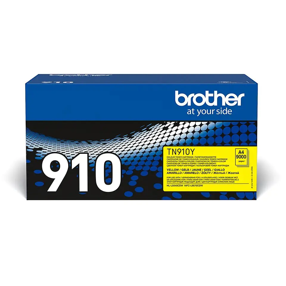 ⁨Brother TN-910Y Toner cartridge, Yellow⁩ w sklepie Wasserman.eu