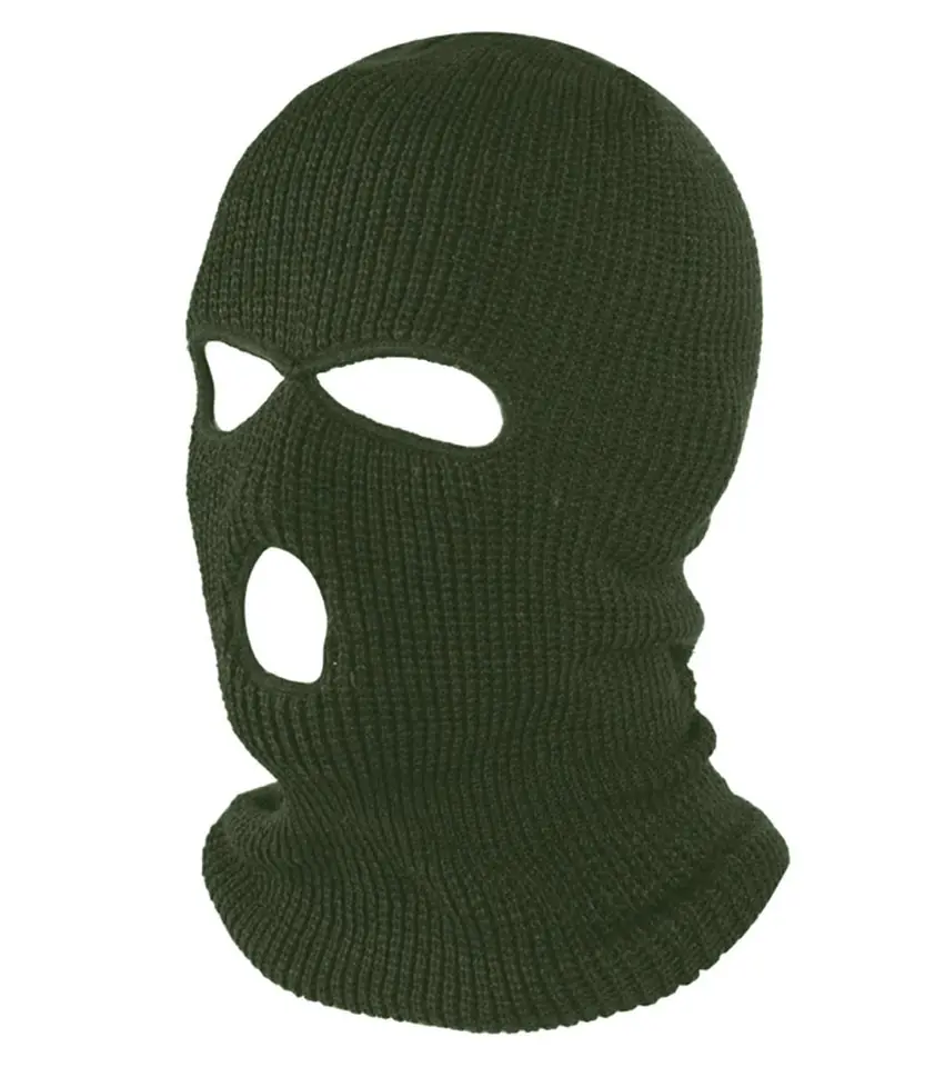 ⁨BQ42E Balaclava balaclava 3 holes gree⁩ at Wasserman.eu