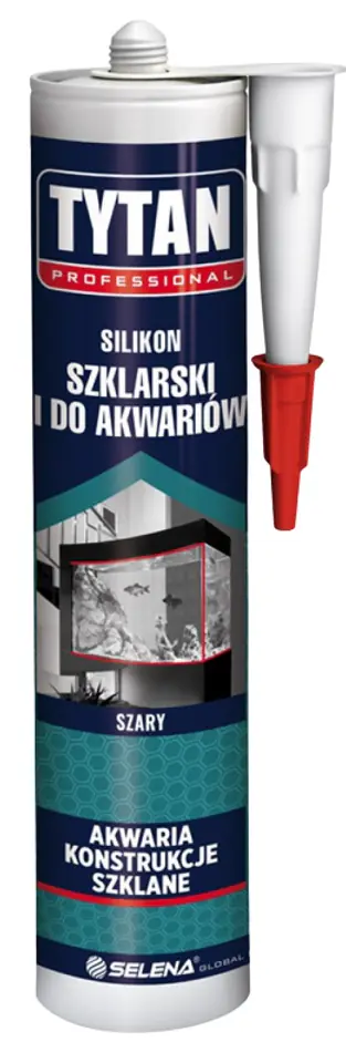 ⁨SILIKON SZKLARSKI I AKWARIOWY TYTAN 280ML BEZBARWNY⁩ w sklepie Wasserman.eu