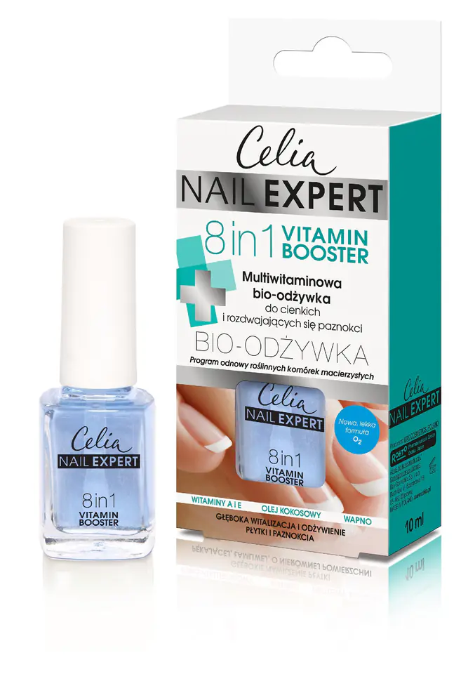 ⁨Celia Nail Expert Multivitamin Bio-Nail Conditioner 8in1 10ml⁩ at Wasserman.eu