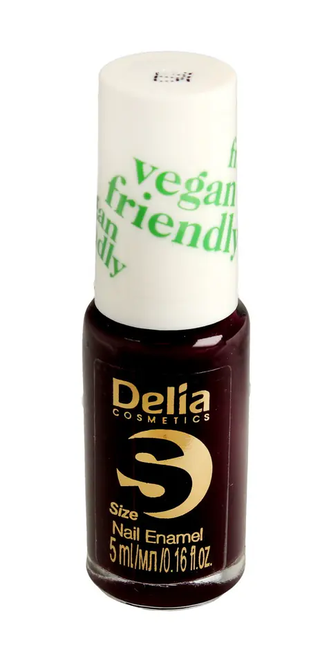 ⁨Delia Cosmetics Vegan Friendly Enamel for nails Size S No. 225 Black Berry 5ml⁩ at Wasserman.eu