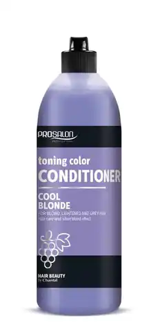 ⁨CHANTAL ProSalon Cool Blonde Tone Conditioner for blonde, bleached & grey hair 500g⁩ at Wasserman.eu