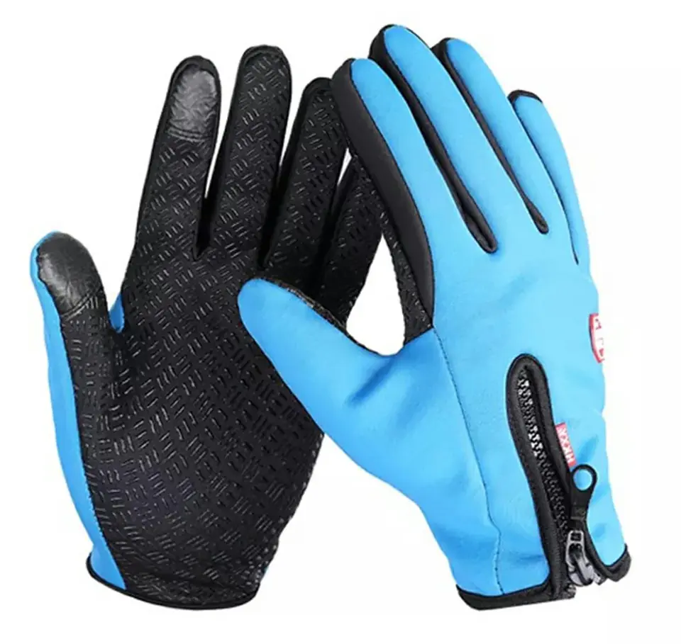 ⁨BQ19L Rękawiczki sport l dotyk blue⁩ w sklepie Wasserman.eu