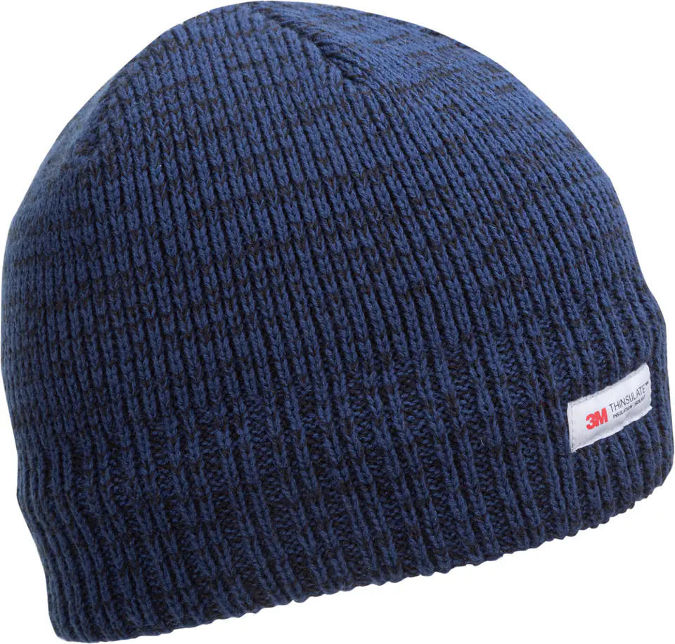 ⁨ACRYLIC HAT,THINSULATE THERM. LINING,NAVY BLUE MELANGE,LAHTI⁩ at Wasserman.eu