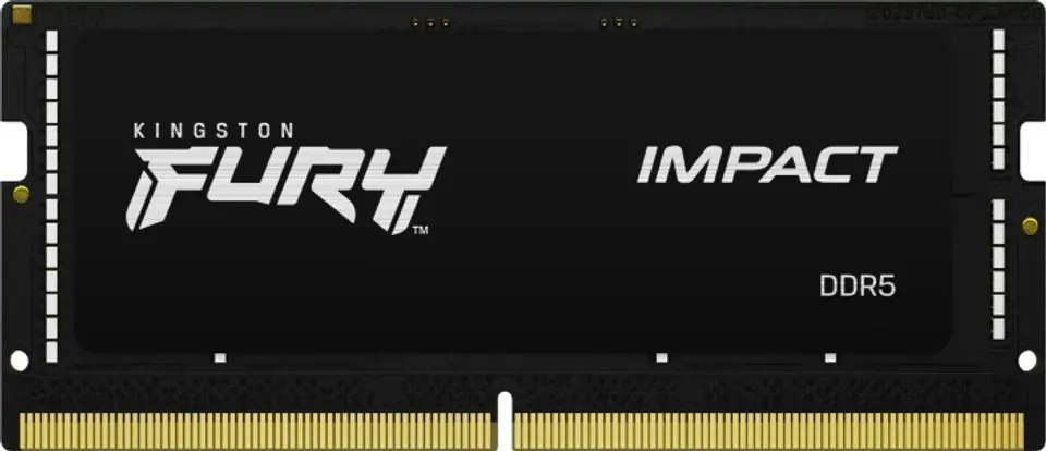 ⁨DDR5 SODIMM Fury Impact 16GB(116GB)/4800 CL38⁩ at Wasserman.eu