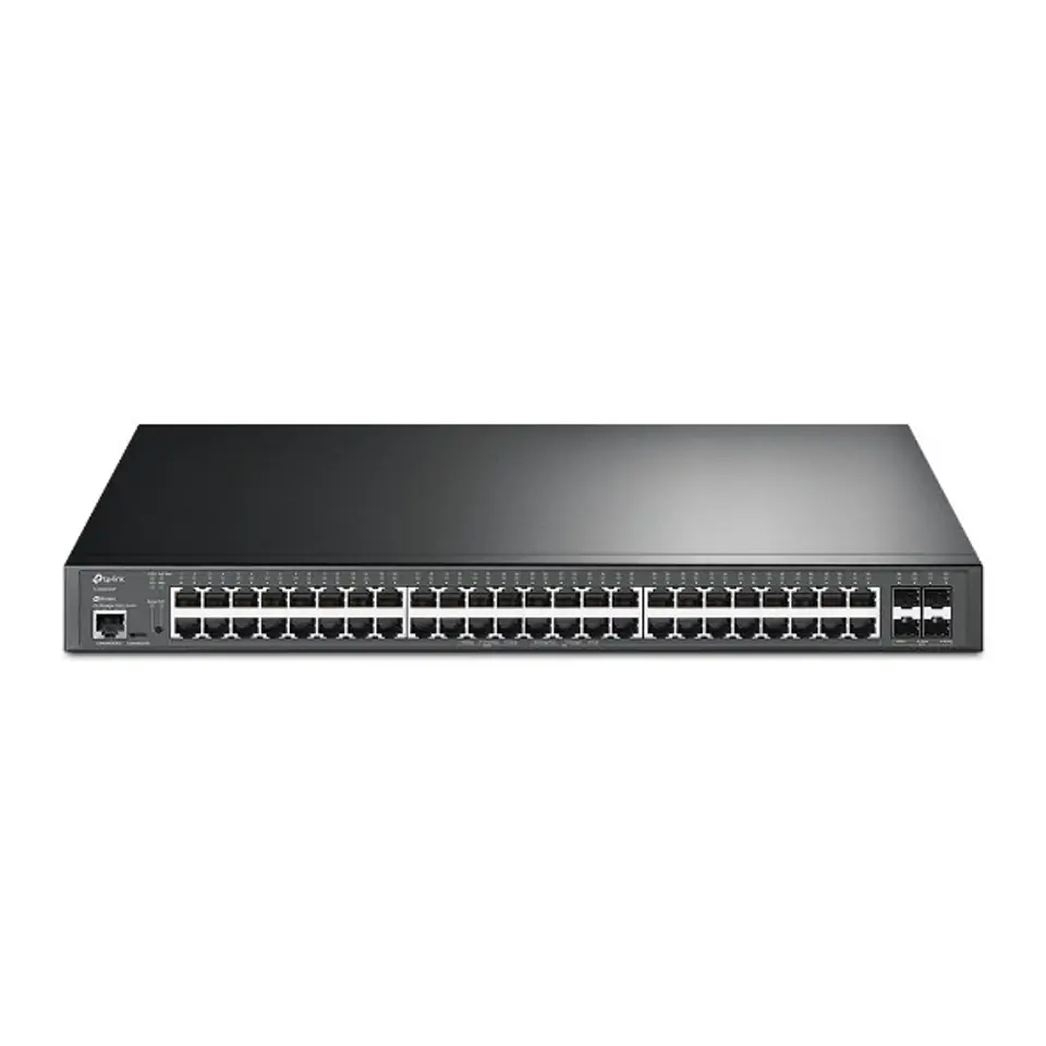 ⁨TP-Link JetStream 48-Port Gigabit and 4-Port 10GE SFP+ L2+ Managed Switch with 48-Port PoE+⁩ at Wasserman.eu