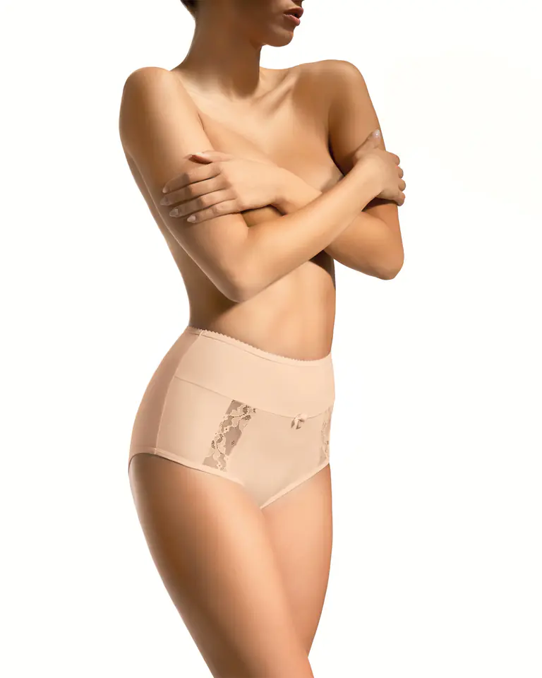 Figi BBL 005 Beżowe Beige (beżowy) (Rozmiar XXL) w sklepie Wasserman.eu
