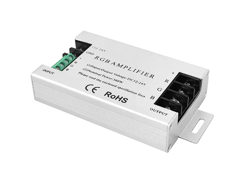 ⁨RGB amplifier +12-24V. (1LM)⁩ at Wasserman.eu