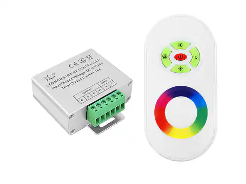 ⁨Driver for led strips, touch panel, white. (1LM)⁩ at Wasserman.eu
