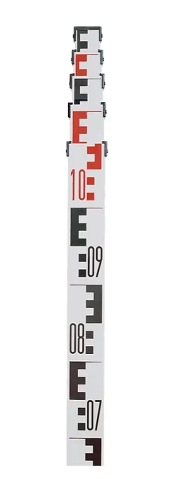 ⁨ŁATA TELESKOPOWA NIWELACYJNA TELESKOPOWA 5M BS 15-0⁩ w sklepie Wasserman.eu